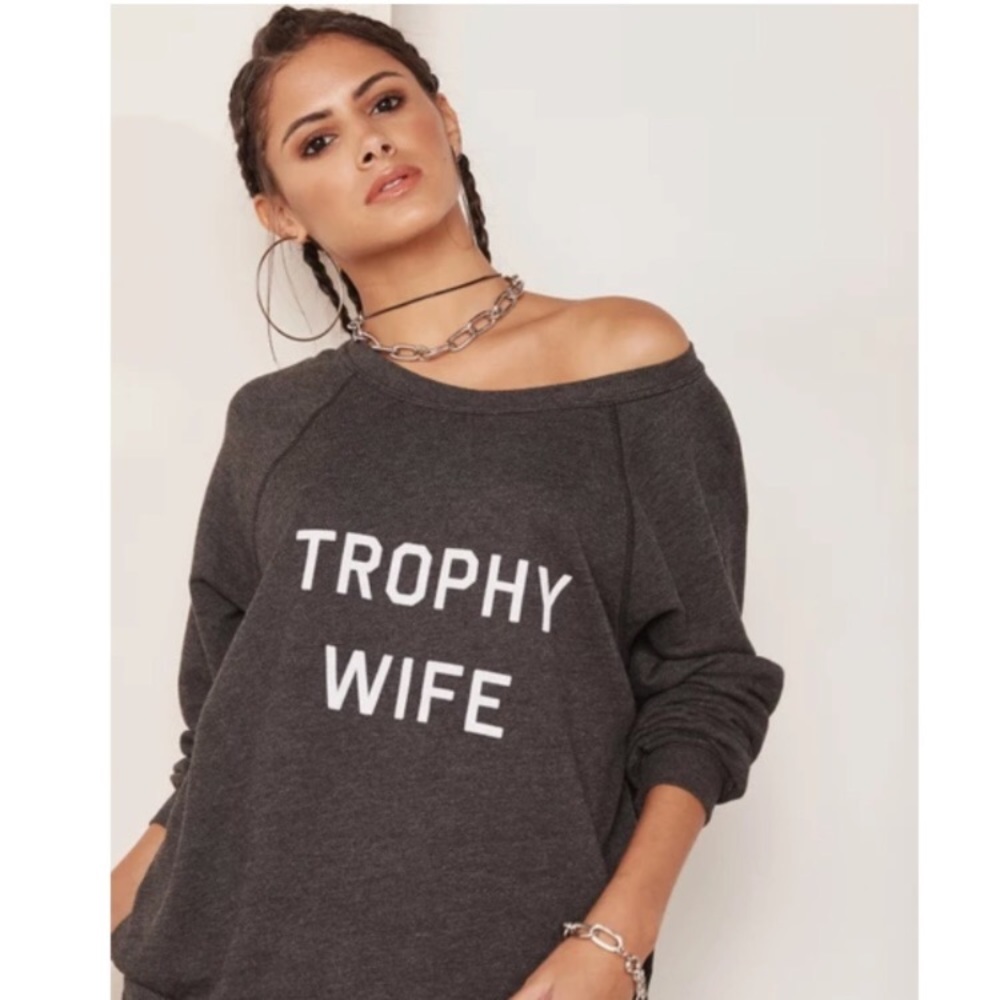 **ONE MORE!** Rare Wildfox Trophy Wife Jumper!